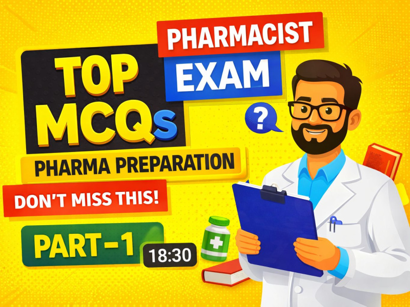Pharmacist Exam Important MCQs-1