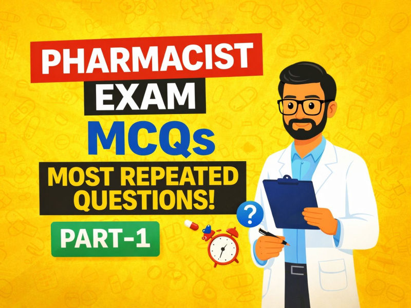 Pharmacist Exam Important MCQ -1