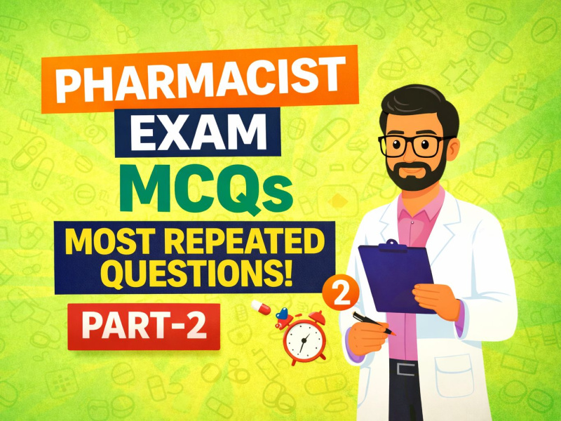 Phamacist Exam Important MCQ-2