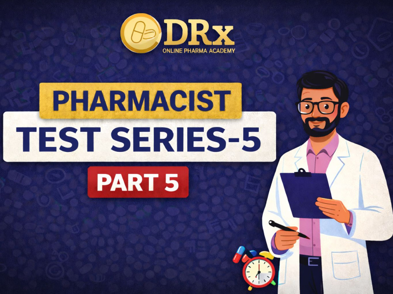 Kerala PSC Pharmacist Test Series – Part 5 | Pharmacy MCQ Practice | Pharmacist Grade II Preparation