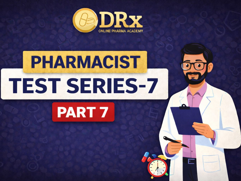 Kerala PSC Pharmacist Test Series – Part 7 | Pharmacy MCQ Practice | Pharmacist Grade II Preparation