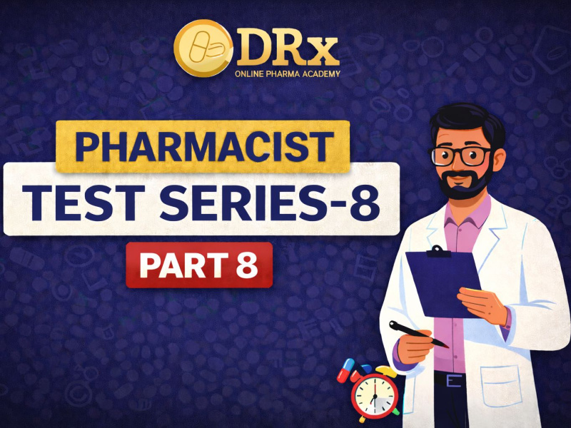 Kerala PSC Pharmacist Test Series – Part 8 | Pharmacy MCQ Practice | Pharmacist Grade II Preparation