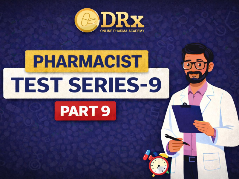 Kerala PSC Pharmacist Test Series – Part 9 | Pharmacy MCQ Practice | Pharmacist Grade II Preparation